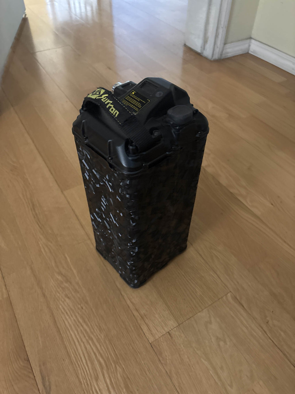 Carbon Fiber E-Bike battery Wrap