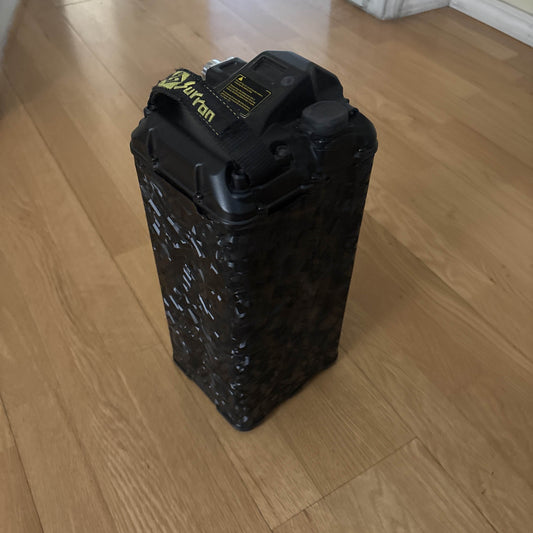 Carbon Fiber E-Bike battery Wrap