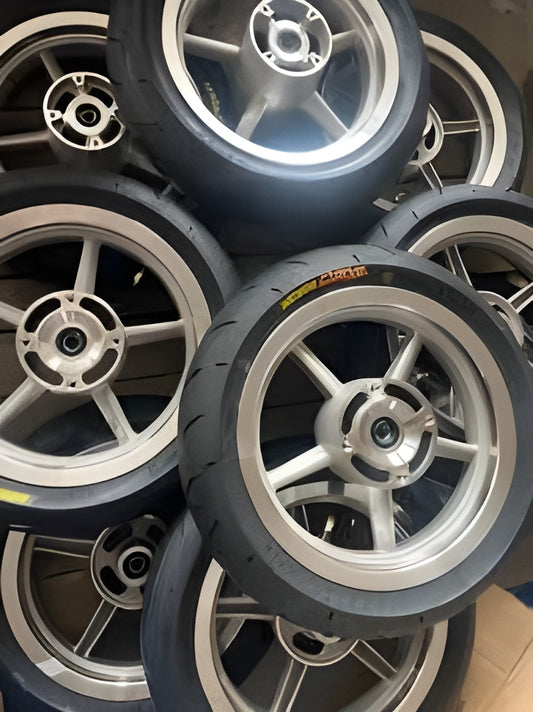 Black and Chrome Supermotos (Tuttio, Yozma, and Razors)